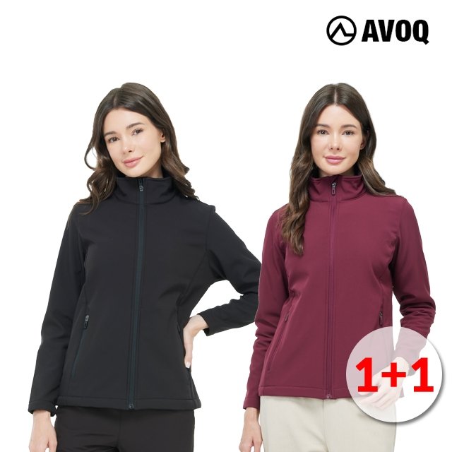 [1+1] 아보크 25FW 최신상! 고 기능성 웜 히트 기모 자켓 2종, 여성