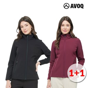 [1+1] 아보크 25FW 최신상! 고 기능성 웜 히트 기모 자켓 2종, 여성