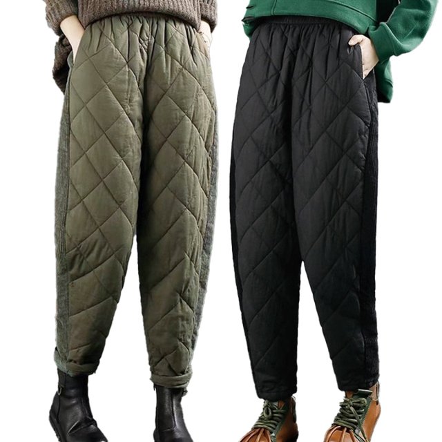 [쉐바] 골덴 퀼트 패딩팬츠 2종