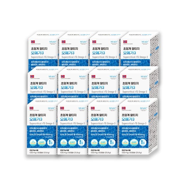 동서바이오팜 초임계 알티지 오메가3 12박스