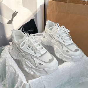 [제라카] 예쁜 어글리슈즈 운동화 여자 6cm 키높이 신발 RUN415