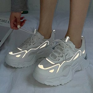 [제라카] 예쁜 어글리슈즈 운동화 여자 6cm 키높이 신발 RUN415