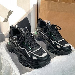 [제라카] 예쁜 어글리슈즈 운동화 여자 6cm 키높이 신발 RUN415