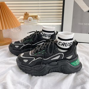 [제라카] 예쁜 어글리슈즈 운동화 여자 6cm 키높이 신발 RUN415