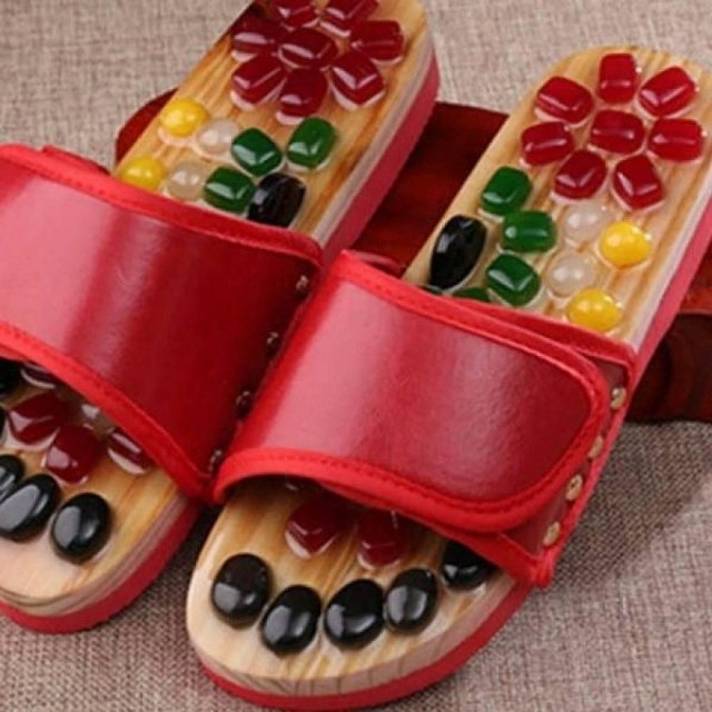 발바닥 건강 지압 슬리퍼 발안마 (WFK0WUO)