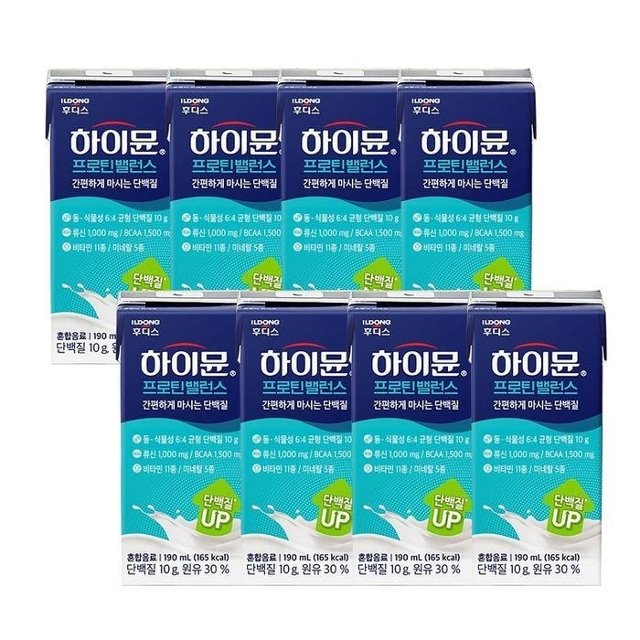 [하이뮨] 프로틴 밸런스 음료 190ml 24팩