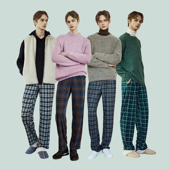 [단독기획특가]25FW 벨리츠 남성 올데이 파자마 팬츠 4종