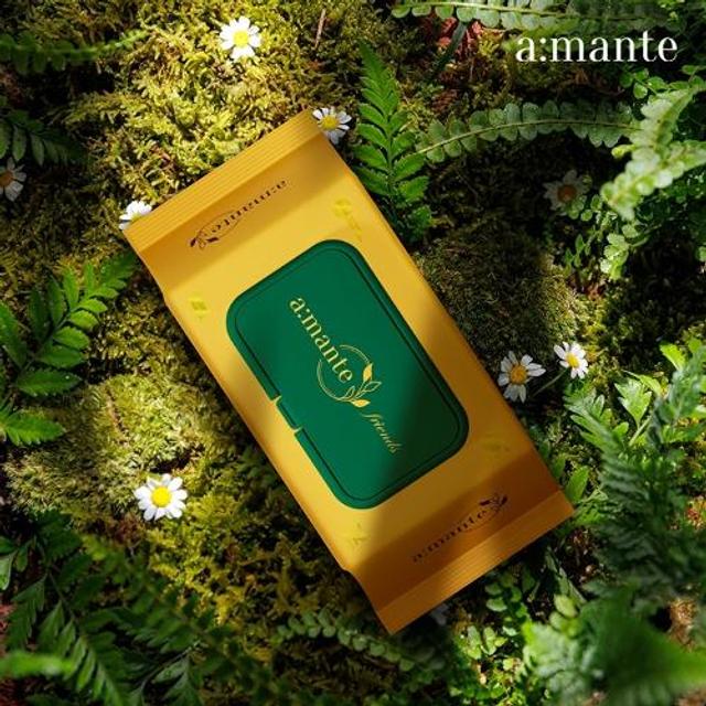 아망떼 두꺼운 고평량 물티슈 70gsm 72매 5팩+5팩