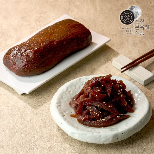 [재입고특가]국내산 순창문옥례식품 고추장 무 장아찌 1kg 밀폐용기