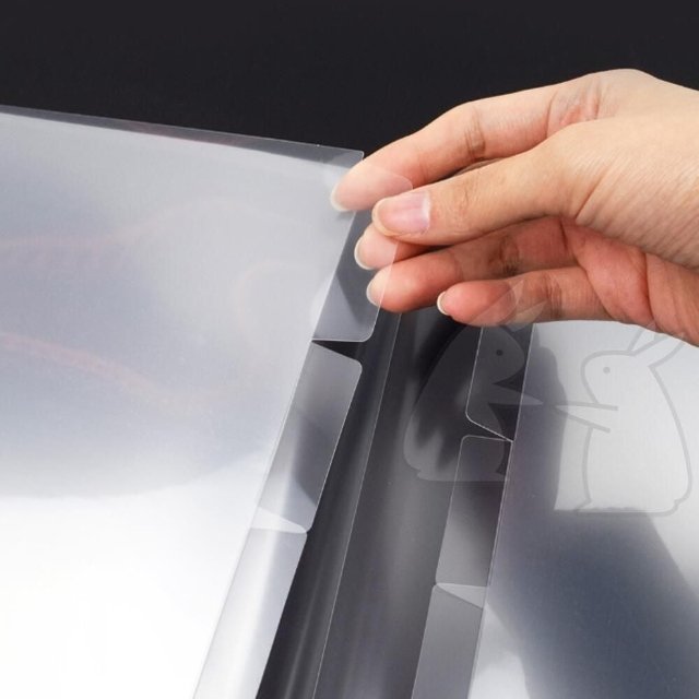 서류 정리 바인더 A4 인덱스 파일철 지퍼형 통장 정리함 (WFJDOPQ)