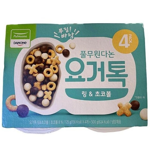 풀무원다논요거톡 링초코볼(125g*4입) x 2개 m46101