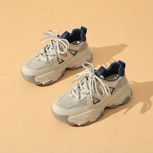 [제라카] 굽높은 어글리슈즈 여자 운동화 5.5cm 키높이 신발 RUN475