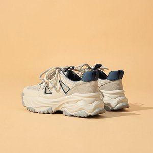 [제라카] 굽높은 어글리슈즈 여자 운동화 5.5cm 키높이 신발 RUN475