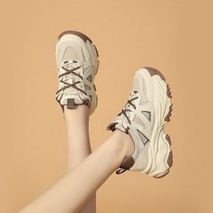 [제라카] 굽높은 어글리슈즈 여자 운동화 5.5cm 키높이 신발 RUN475