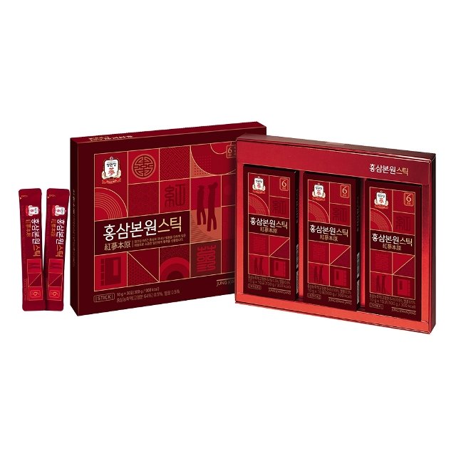 정관장 홍삼본원스틱 10g 30포-활력 6년근홍삼 홍삼농축액