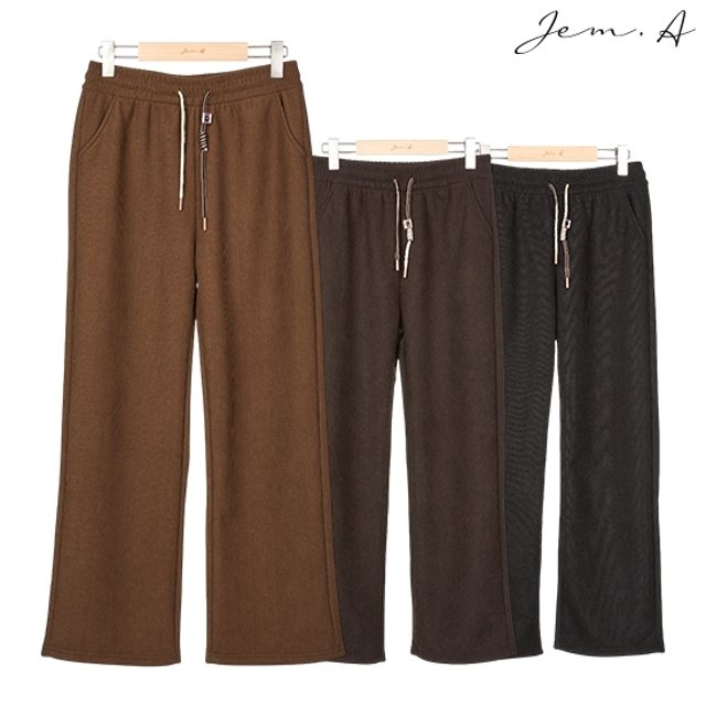 [젬마/Jem.A] 여성 기모 코듀로이 밴딩 팬츠 1종 25w