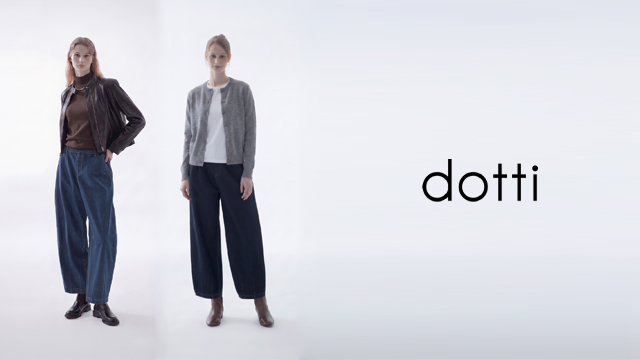 도티 26FW 레스트 볼륨 데님 여성 2종 D6RDW