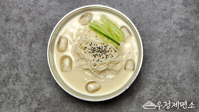 [우정제면소] 콩국수 12인분세트 (생면2kg+콩가루12봉)