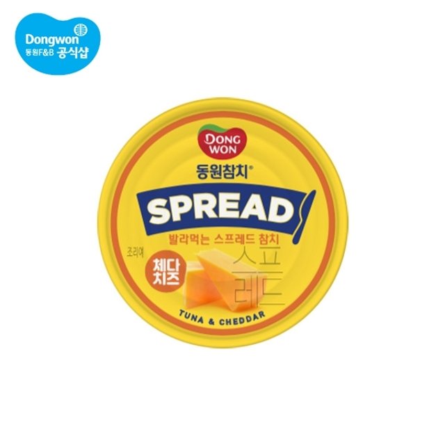 동원참치 스프레드 체다치즈 100g x 6개