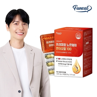 퍼니트 프리미엄 노르웨이 연어오일 100 30캡슐 1박스