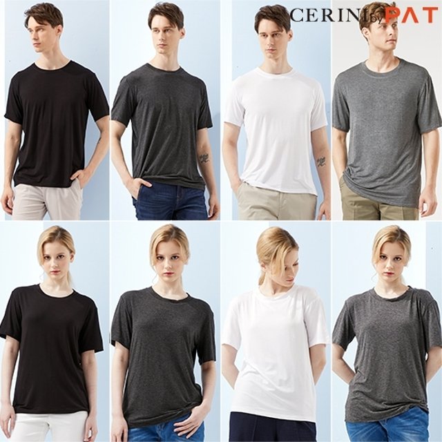 [CERINI by PAT] 인견 스판 티셔츠 4종세트