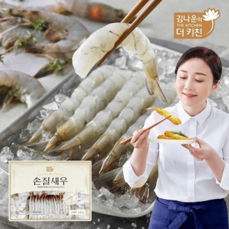 김나운 손질새우 7팩 (140미)