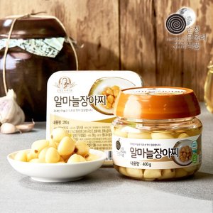 국내산 순창문옥례식품 알마늘 장아찌 400g PET