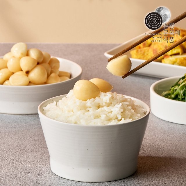 국내산 순창문옥례식품 알마늘 장아찌 400g PET