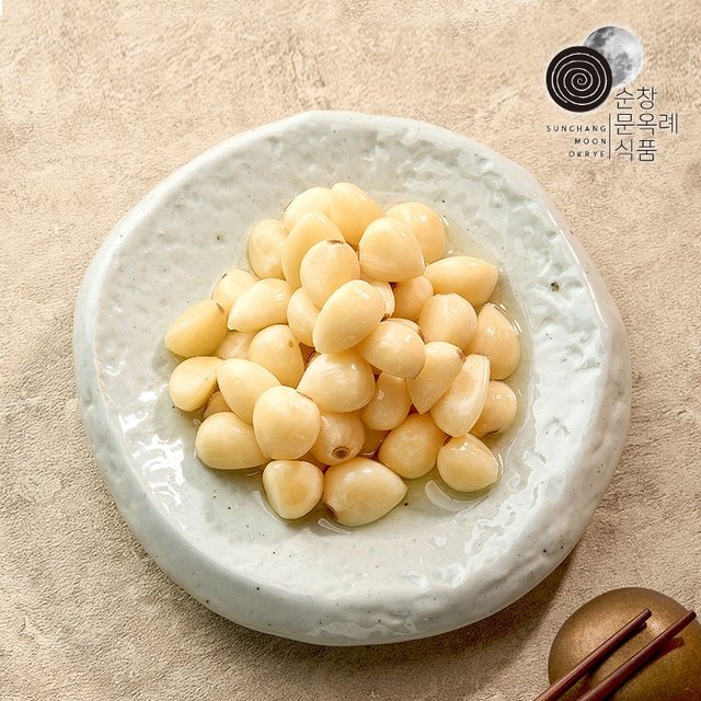 국내산 순창문옥례식품 알마늘 장아찌 400g PET