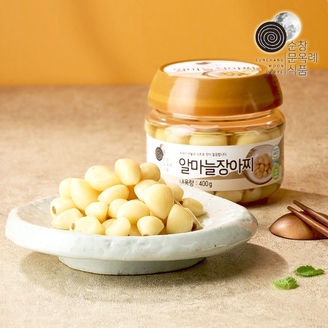 국내산 순창문옥례식품 알마늘 장아찌 400g PET