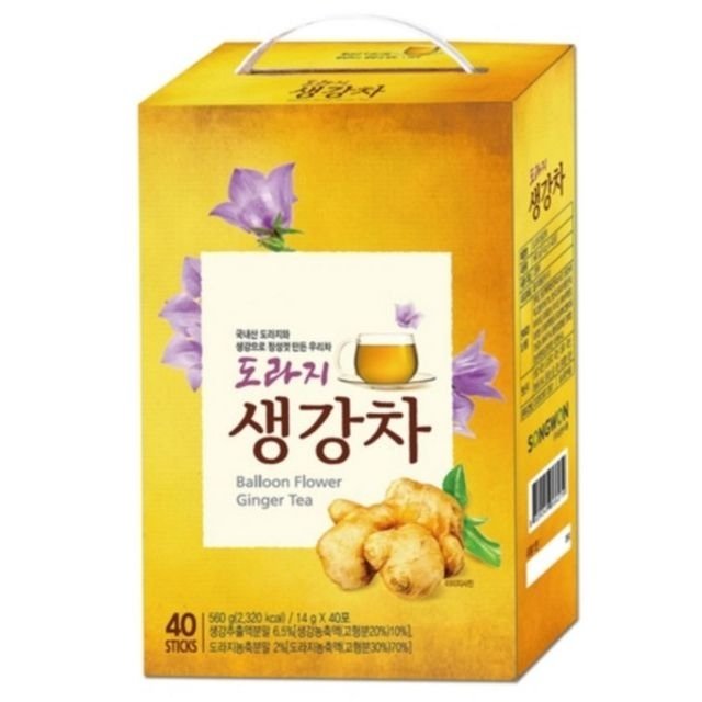 고품질 송원식품 우리차 도라지생강차(14gx40T) (WFHTELV)