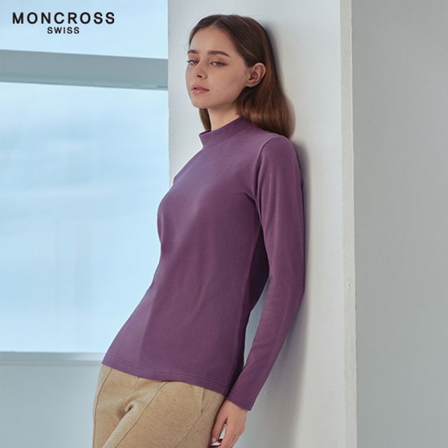 [단독방송] 몽크로스 25FW 초특가! 기능성 양면 기모 티셔츠 6종, 여성