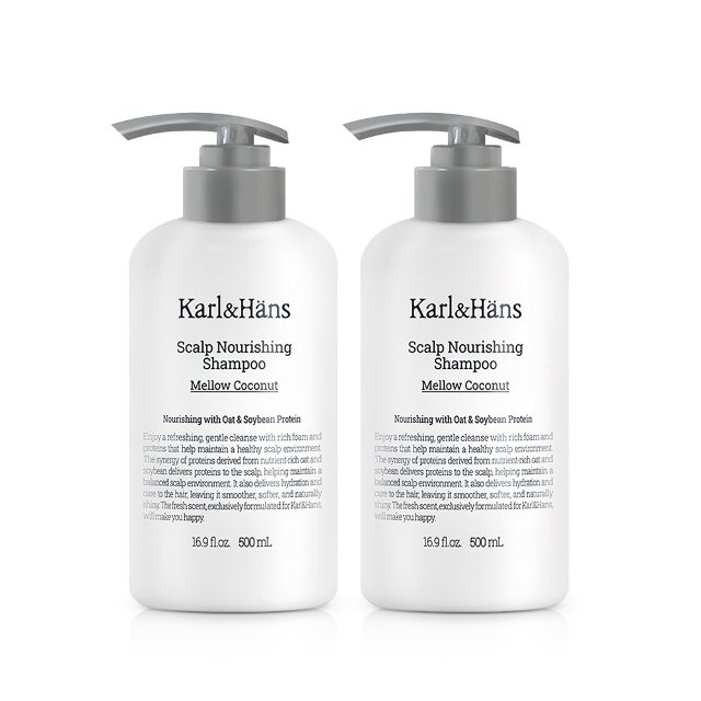 칼앤한스 스칼프 너리싱 샴푸 500mlx2개