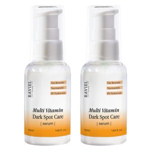 비타C 3일 잡티 17.4프로 순삭 톤업 세럼 잡티이별세럼+고농축 멀티비타민 기미 잡티 세럼 50ml 2개/ 비타민 C 고농축 잡티 순삭 케어