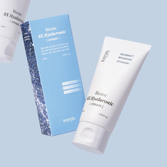 [수분/보습케어] 바이옴 8X 히알루론산 수분 크림 80ml 2개  8중히알루론산 5중세라마이드 수분진정