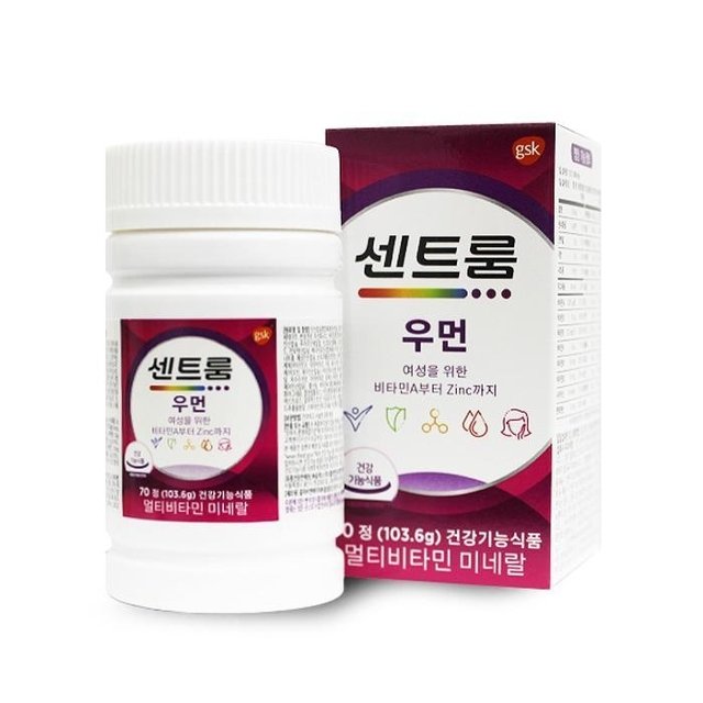 센트룸 실버 우먼 70정 여성용 멀티비타민 미네랄