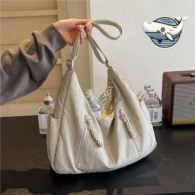 편안한 스타일링 매듭 크로스백 다용도 숄더백 (WFH6PVW)