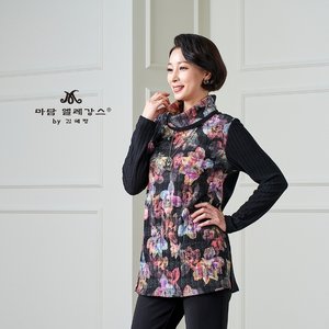 마담엘레강스 윈터 플로라 기모 상하세트