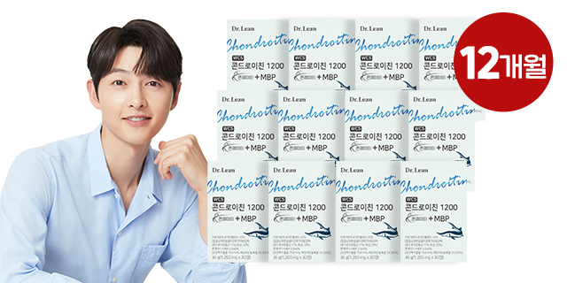 [50％세일] 닥터린 콘드로이친1200 콘레이티+MBP 12개월분