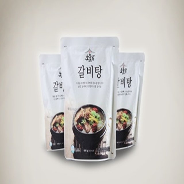 [모바일 할인쿠폰] 소들녘 갈비탕 600g × 10팩