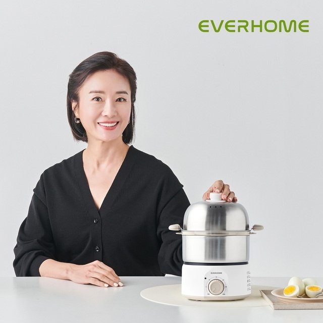 오연수의 에버홈 올스텐 2단 찜기 1+1 일명 매일찜 EV-EC7000