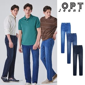[OPT JEANS] 옵트진 파격기획가! 데님 스트레치 팬츠 3종, 남성