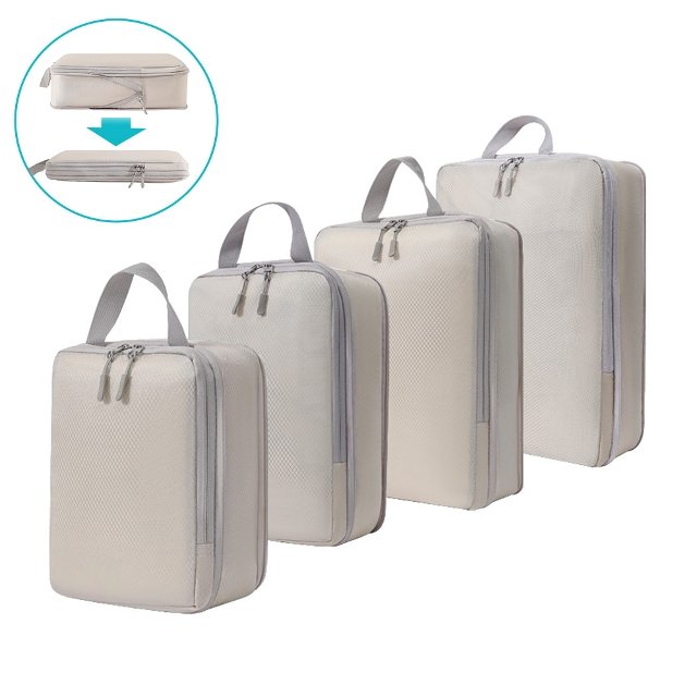부피다운 여행용 압축 파우치 공간절약 끝판왕 4종세트