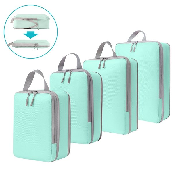 부피다운 여행용 압축 파우치 공간절약 끝판왕 4종세트