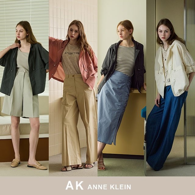 25SS AK앤클라인 블루밍 트렌치 1종