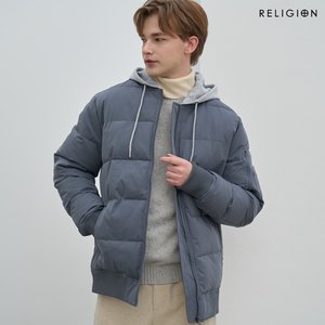 릴리전 25FW 디테처블 후드 패딩 점퍼 1종, 남성