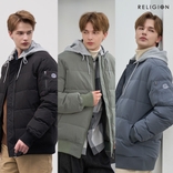 릴리전 25FW 디테처블 후드 패딩 점퍼 1종, 남성