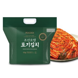 피코크 조선호텔 포기김치 국내제조 냉장(4kg)