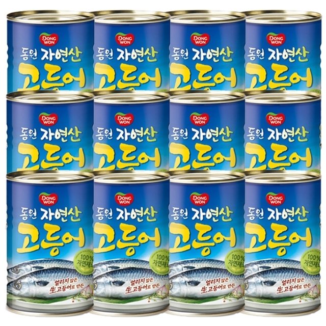 동원 고등어 300g 12캔
