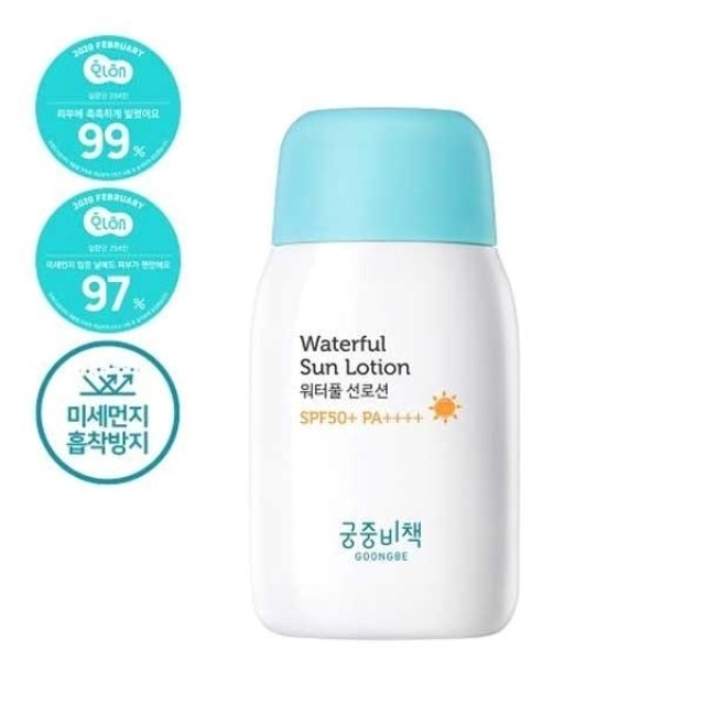 궁중비책]워터풀 선로션 80G + 선티슈 30매 +샴푸30Ml+민트